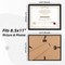 8.5x11 Black Picture Frames Set of 8, Certificate 8.5 by 11 Photo Frames Bulk for Document Diploma Award, Wall Hanging or Tabletop Display